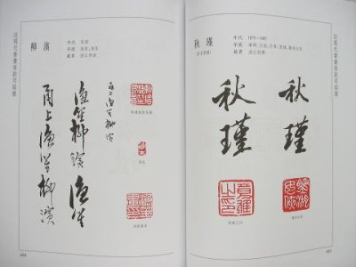 画像1: 近現代書画家款印綜匯 上下冊　上海書画出版社